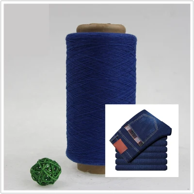オープンエンド紡績 Ne16 Ne20 リサイクル糸再生綿混紡糸ジーンズデニム生地