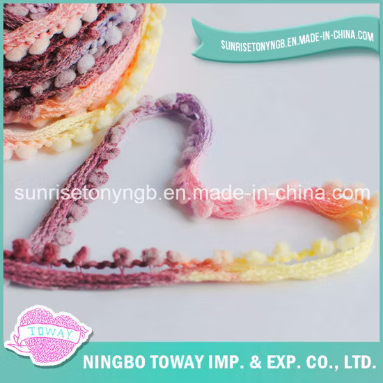 編みパターン 梳毛色アイスランドシェニールかぎ針編みファンシーヤーン (年度)